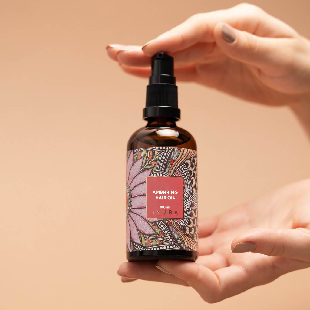 Olio Per Capelli Rivitalizzante Ambhring – confezione da 2