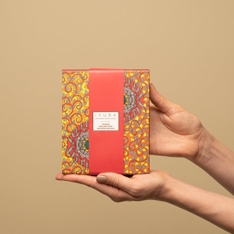 Dyumati Brilliant Face and Body Dew Duo- The Awakened Soul Blend & The Illuminated Heart Blend