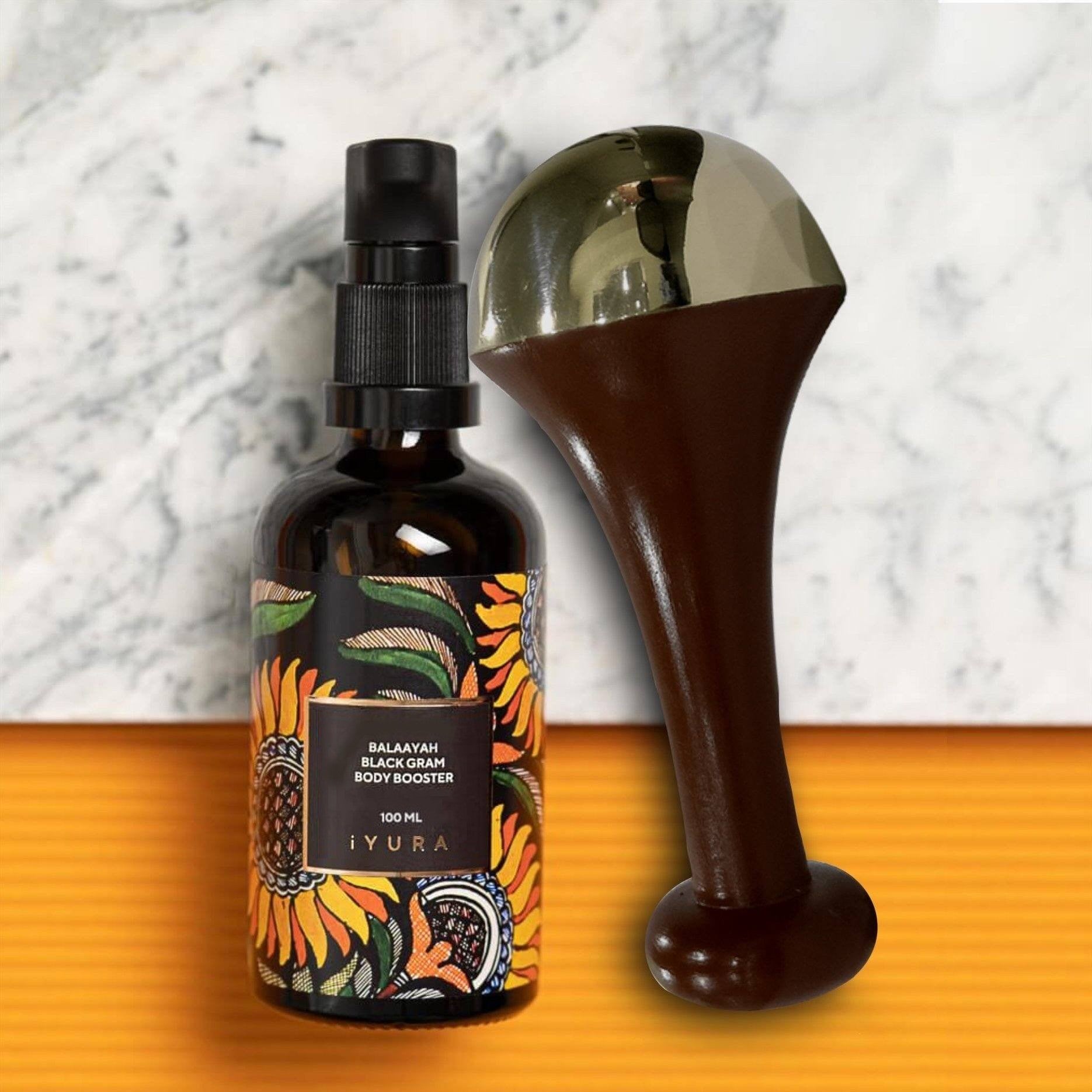 Massaggiatore Layuna Viso & Corpo con Olio Balaayah Booster Corpo