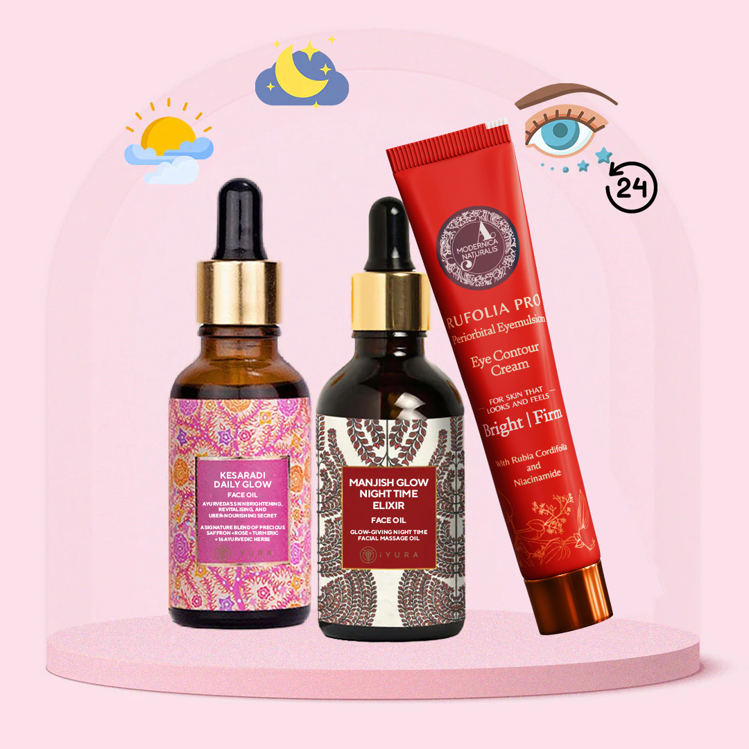 Round-the-Clock AM-PM Duo – 24hr Face + Under-Eye Care