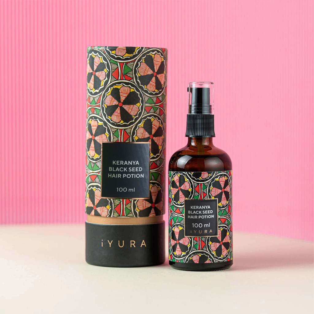 Lozione per Capelli ai Semi Neri di Keranya