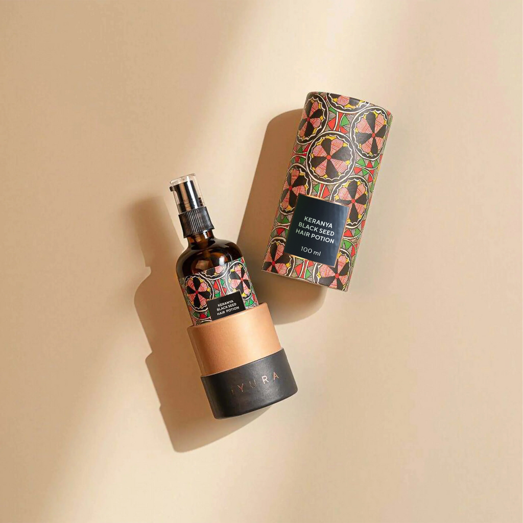 Lozione per Capelli ai Semi Neri di Keranya