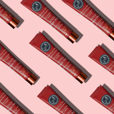 Rufolia Pro Emulsione Oculare Peri-orbitale- una crema illuminante per il contorno occhi con Manjishtha, Aloe Vera, Niacinamide e Hyaluronic acid - Confezione da 5