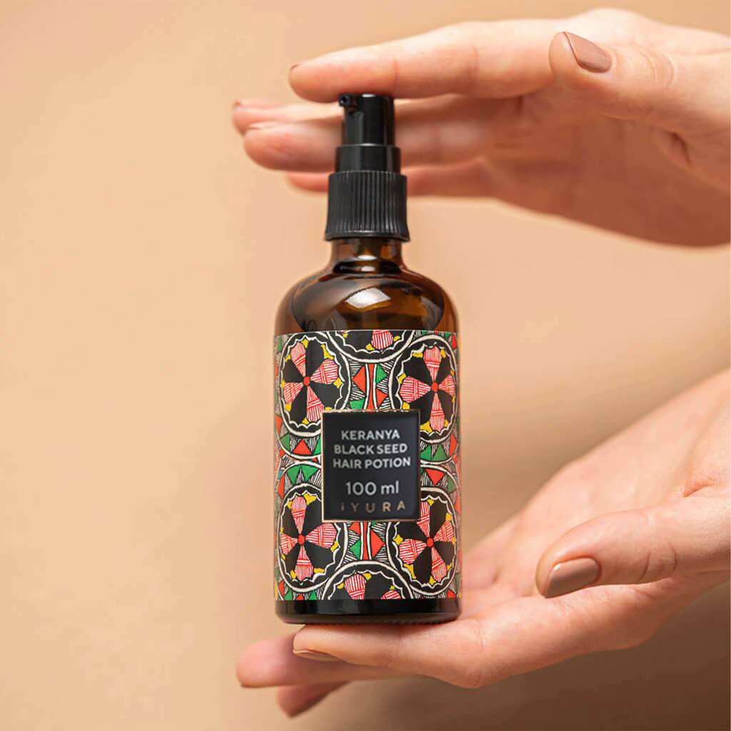 Lozione per Capelli ai Semi Neri di Keranya