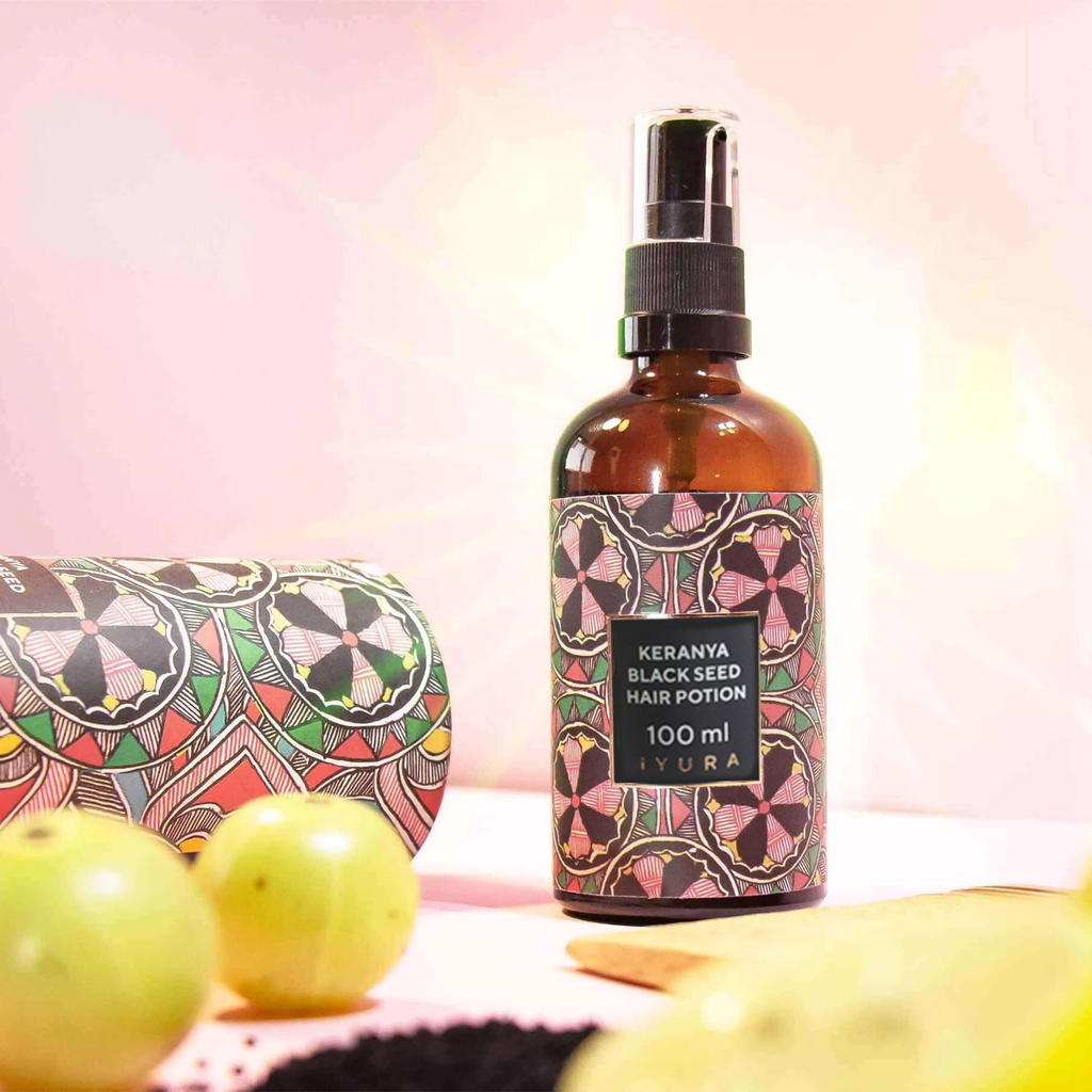 Lozione per Capelli ai Semi Neri di Keranya