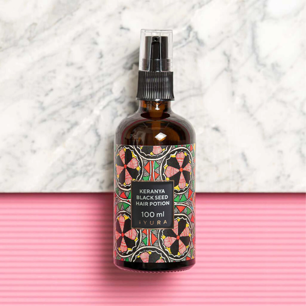 Lozione per Capelli ai Semi Neri di Keranya