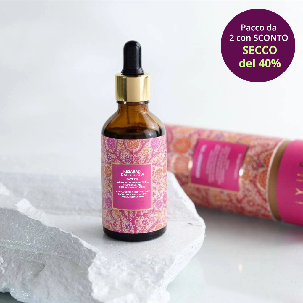 Olio viso Kesaradi Daily Glow - Confezione da 2 💜