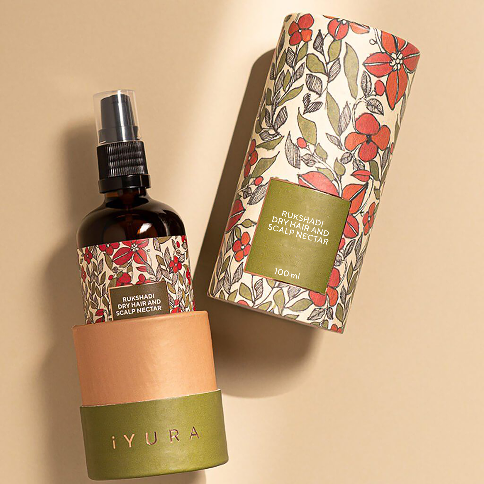 Rukshadi per Capelli Secchi e Nettare per il Cuoio Capelluto