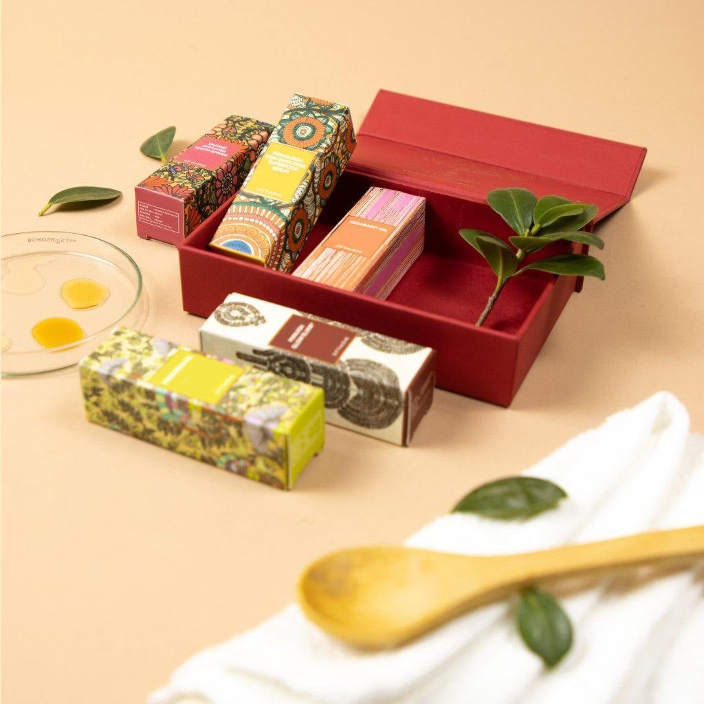 Il Vero Viso della Bellezza - 5 Mini Oli per il Viso Ayurvedici